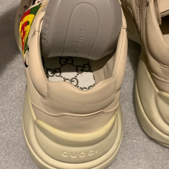 Gucci Rython sneakers 7 used - Picture 5 of 9